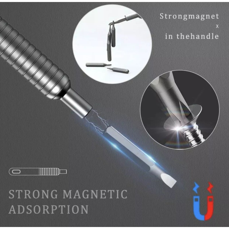 Kingsdun 30 in 1 Magnetic Screwdriver Set Precision Repair Tool