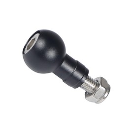 NovelGoal Aluminum 17mm Extended Ball Head M6 Screw Ball Head for Tripod Selfie Handle Grip Stand Ball Mount Converter