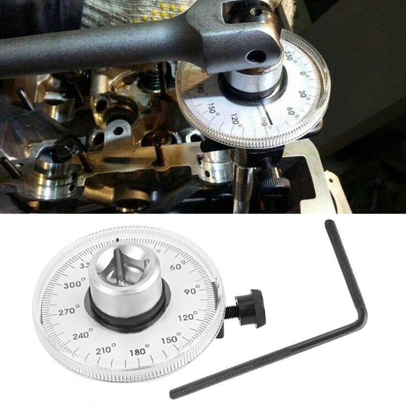 KIMISS 1/2 Inch Torque Wrench Angle Gauge Tool, Drive Torque