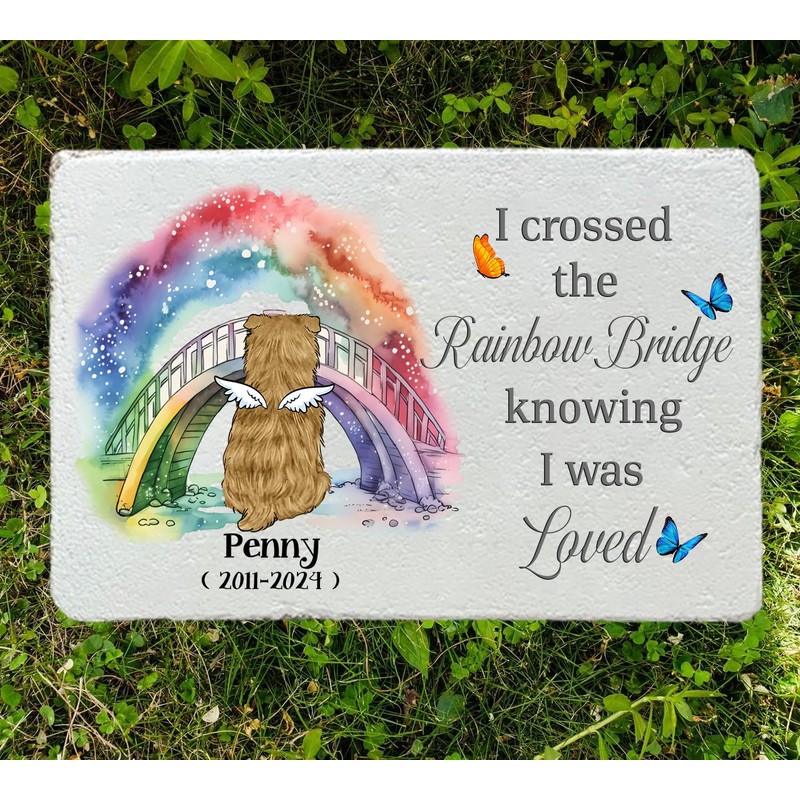 NAZENTI Norfolk Terrier Dog Memorial Gifts for Loss of Dog,