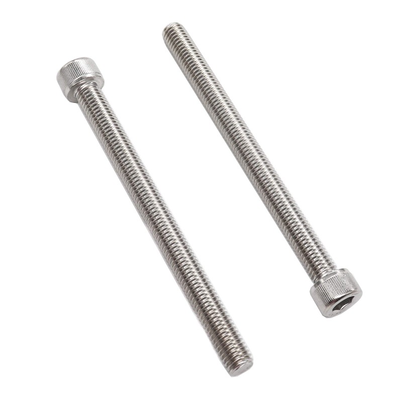 binifiMux 6pcs M10 x 120mm Socket Cap Bolts Screws 304