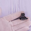 Cool Black Bat Cat Brooch Enamel Pin badge for Backpacks