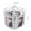 Rotating Photo Display Frame Multifunctional Removable Stable Metal Desktop Photo