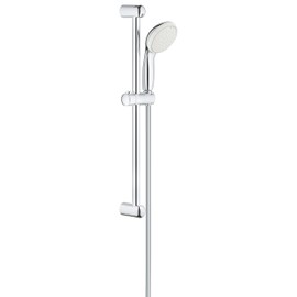 Grohe 2759810E New Tempesta 1.5 GPM 2-Spray Shower Rail, StarLight Chrome