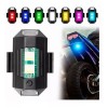 Mini Luz Led Estrobo Funciones Fija Moto Bici Auto 2pcs