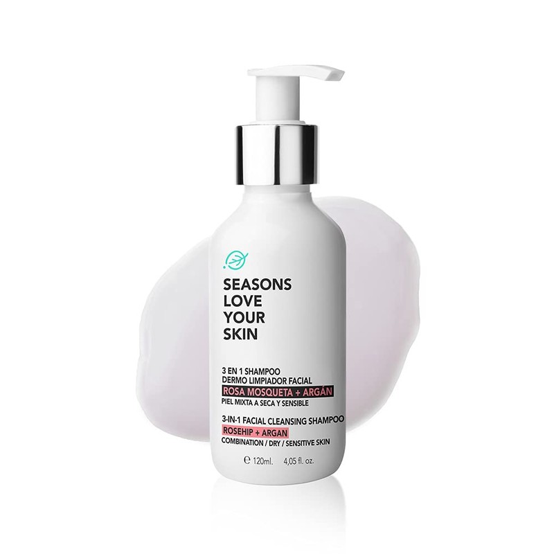 Seasons Love Your Skin Shampoo Facial, Rosa Mosqueta, 120 ml