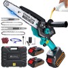 Mini Chainsaw Cordless, 8 inch & 6 inch Electric Chain