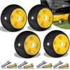 4 Pack AM125172 Plastic Deck Gauge Wheel Kit for John