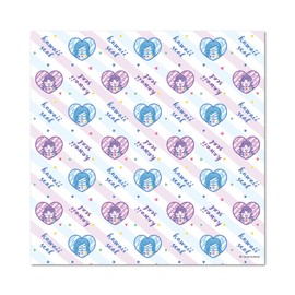 Kiratto Pri Chan Kiratto Cute Sticker Hand Towel Rinka & Mu