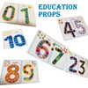 KINGOU 50 pcs Replacement Mancala Stones Mixed Colored Flat Glass