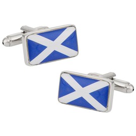 Cuff-Daddy Scotland Flag Cufflinks with Presentation Box