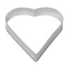 Excelsa Pack of 6 Heart Shaped Cookie Cutters Stainless Steel