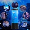 Jellyfish Lamp LED Mood Light,LED Fantasy Jellyfish Lava Lamp,7 Colours