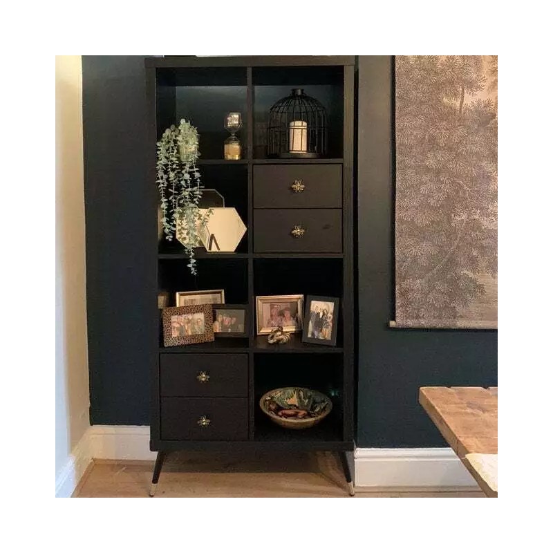 DwellStudio 2 Vintage Gold Brass Bumblebee Bee Hardware Drawer Pulls