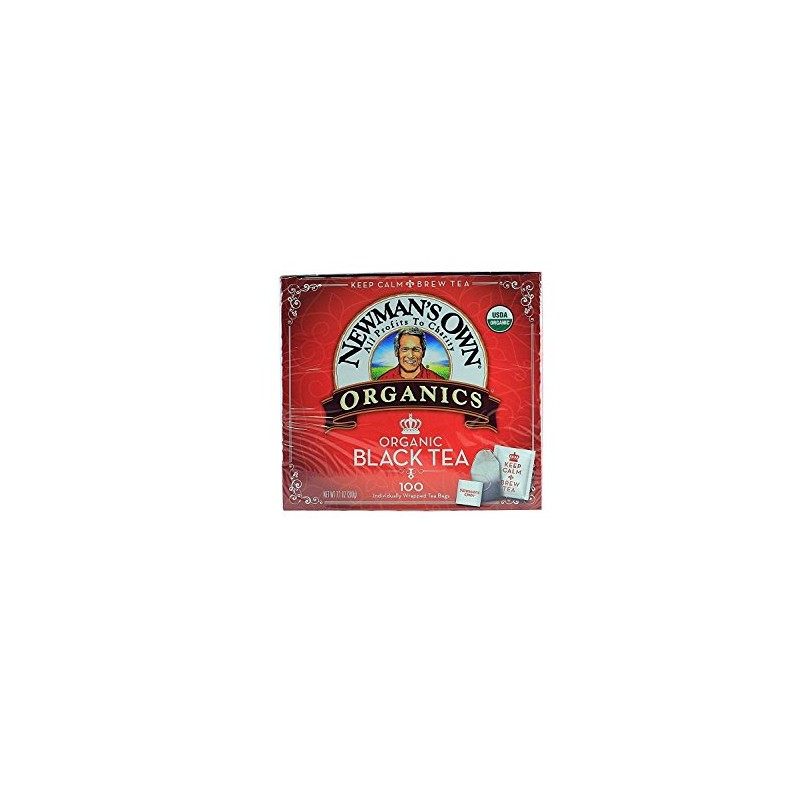 Newman's Own Organics Black Tea 100 Bags