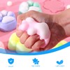NHQZ Pack of 4 Cat Paws Squishy, Taba Squishy, Squishy