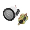 Aramox 52mm/2in 12V Universal Auto Modified Meter Car Electromagnetic Oil
