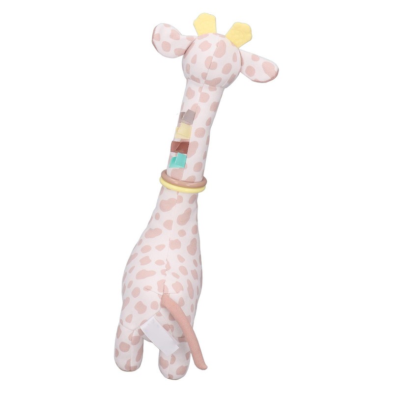 Plush Giraffe Teether Toy Fun Teether Design Cute Infant Plush