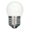Satco S9161 Medium Light Bulb in White Finish, 2.31 inches,