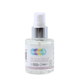 Vemare Cosmetics Tónico Facial Rosas Transparente Cuidado Suave 100 ml