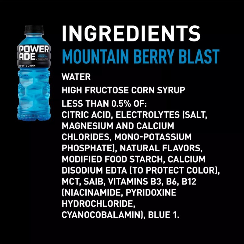 Powerade Sports Drink Variety Pack (20 fl. oz., 24 pk.)
