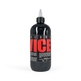 Vice Colors Vicious Black - Drawing Ink, The Tattoo Artist Choice for Blackout Heavy Blackwork and Solid Black Drawings - 17oz/500ml
