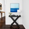 Folding TV Tray Table - Contemporary Side Table with Removable