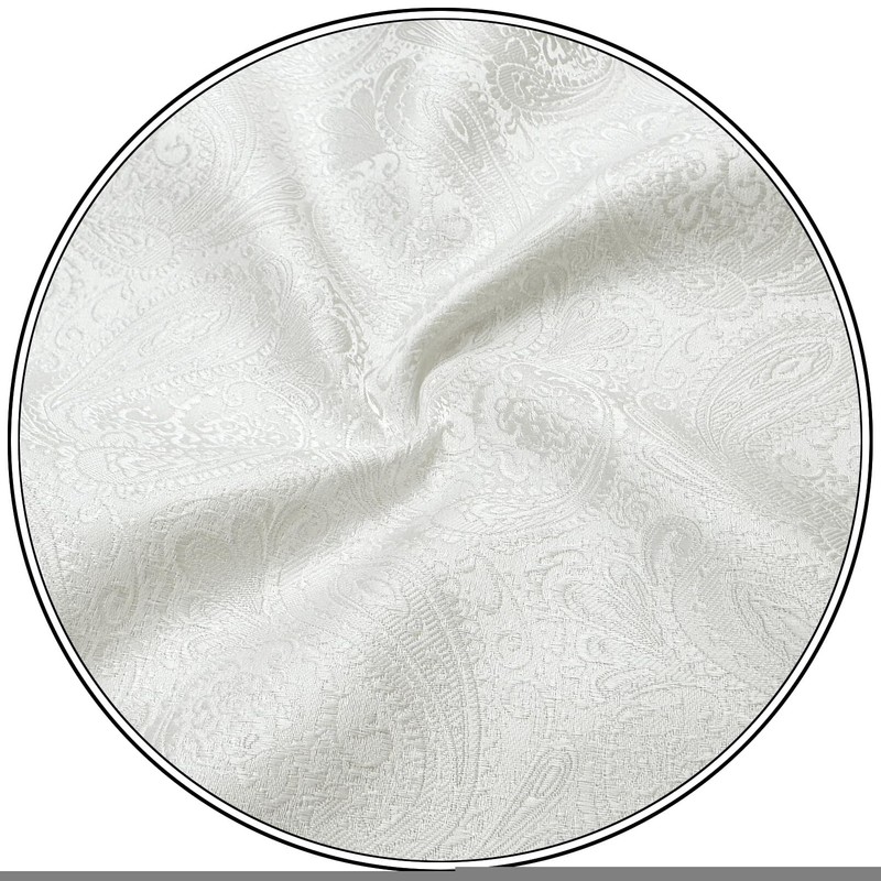 SHLAX&WING Pañuelo De Bolsillo Para Hombre Blanco Color Sólido Cachemir