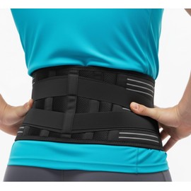 Dr. Arthritis Cinturón de soporte para la espalda, faja lumbar médica para hombres y mujeres, protector de espalda ortopédico para ayudar a aliviar...