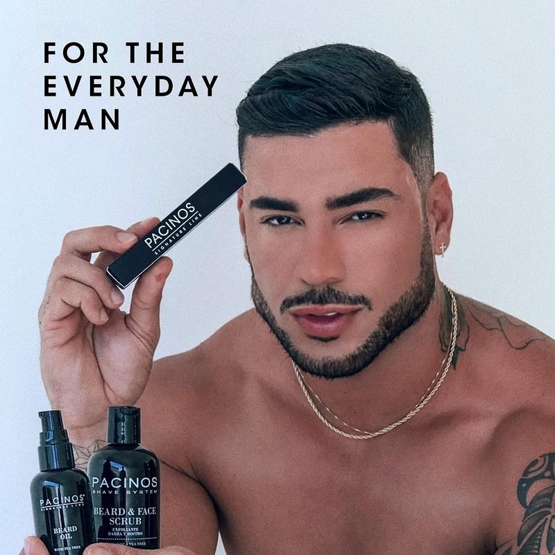 Pacinos Shave System Aloe & Tea Tree Beard & Face