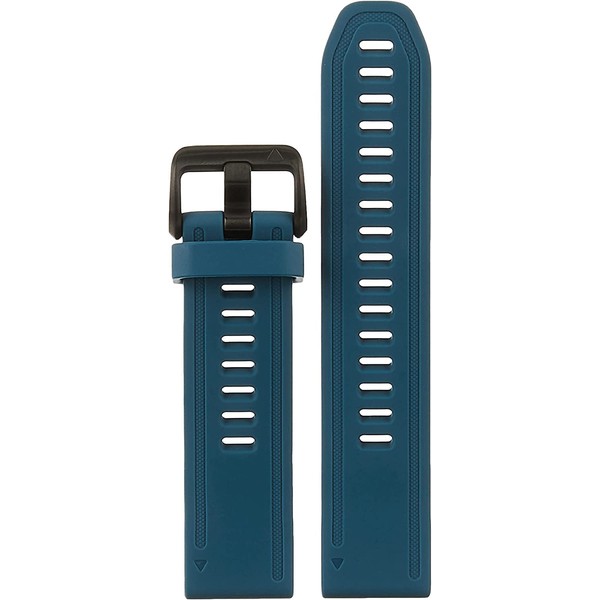 Garmin Quickfit Watch Band, Lakeside Blue Silicone, 20mm