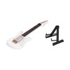 Minature Electric Guitar Wooden Mini Instrument Model Suitable for Gifts