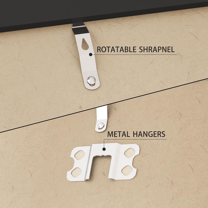 Picrit 7x9 Picture Frame, Photo Frame for Wall Mounting Display,