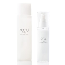 rocio Nano Skin Care Set, Ceramide Lotion, 5.1 fl oz (150 ml) & Moisturizing Cream, 1.8 oz (50 g), Citrus Scent, Non-Swinging Skin, Non-Clingy, Moisturizing (Sensitive Skin, Flickering Skin, Ceramide Formulated), Lotion Cream