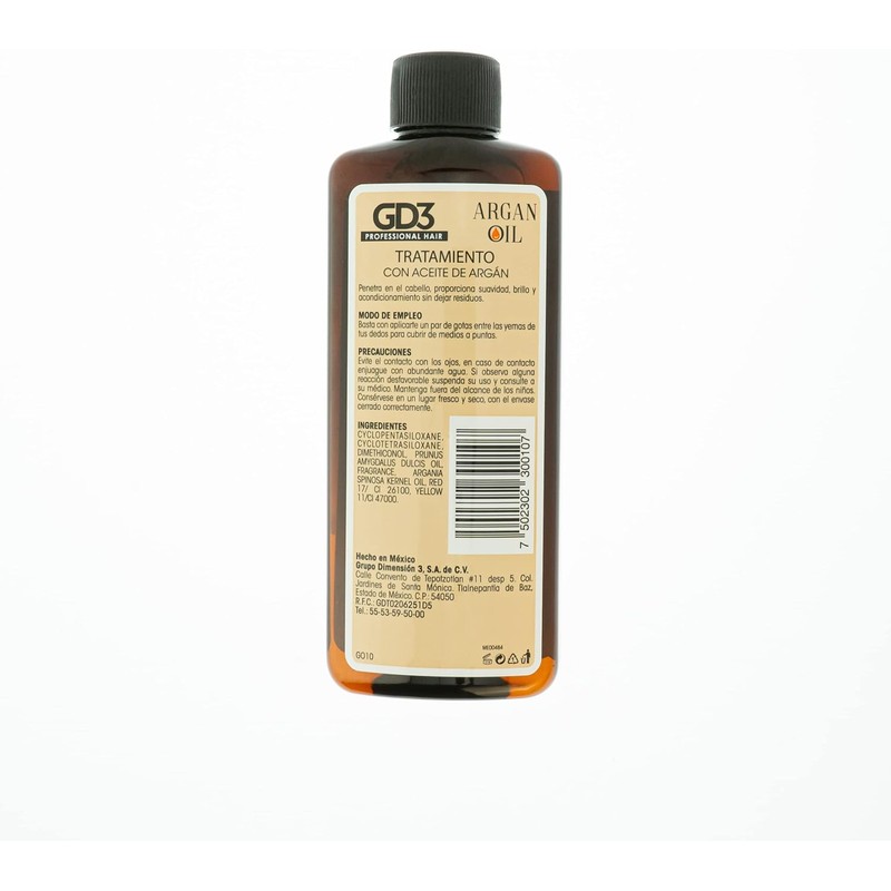 GD3 Tratamiento con Aceite de Argán 100 ml