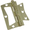 National Hardware N244-780 V535 Surface-Mounted Hinges in Brass, 2 pack