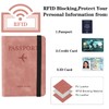 gvivej Passport, passport protection, document holder, credit card and travel