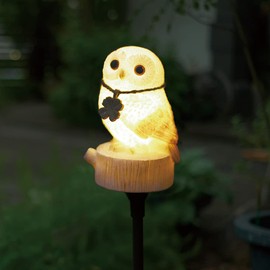 Solar Light, Garden Light, Stylish, Cute, Stick, Outdoor, Waterproof, Interior, Garden, Planter, Bird, Animal, IPX3, Pomie, Owl