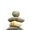 Ancient Graffiti Seven Stone Cairn, 10" H, Pack of 2