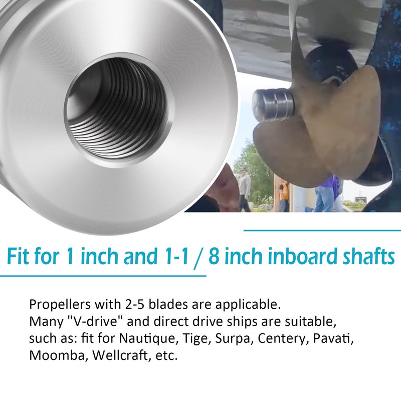 USSKYBOY Prop Puller for Inboard Boats, Prop Knocker, Propeller Removal