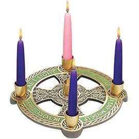 Celtic Advent Wreath As I Light This Flame I Lay Myself Before Thee