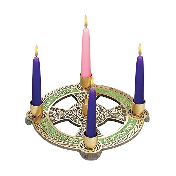Celtic Advent Wreath As I Light This Flame I Lay