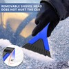 47" Ice Scrapers for Car Windshieldand, 2 in 1 Snow