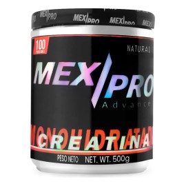 Mex/pro Creatina Monohidratada 500gr Varios Sabores