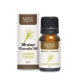 Miel Aroma Essential Oil Lemon Grass 10ml Highly Concentrated Oil Aromatherapy / 미엘 아로마 에센셜 오일 레몬 그라스 10ml 고농축 오일 아로마테라피