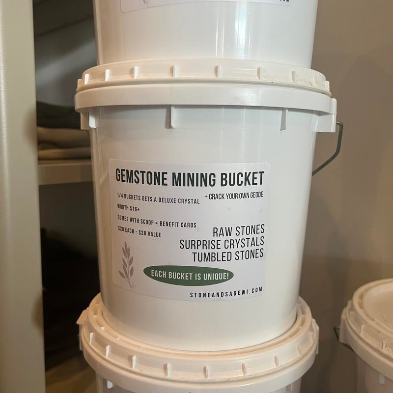 GEMSTONE MINING BUCKET - VARIATION: STANDARD