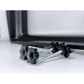 4-Pack Replacement Knobs Screws Bolts to Lock Down Resin Vat Tanks HEX Metal Metric Bolts M4 * 40 mm Length for Elegoo Saturn 1/2 (S) Mars 3 (PRO)