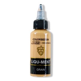 COLORBERRY LIQU-Ment – Liquid Pigment for JESIN, KERACAST, and Casting Powders – Water-Based Colorant for DIY Art, Crafts, and Resin Projects – 50ml Bottle (Grain)