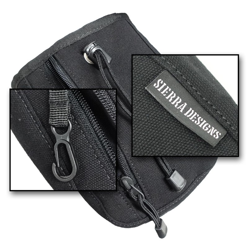 Sierra Designs Compact Chalk Bag with Shoulder Belt with Key