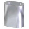 Aluminium Crimping Clamp 4 mm Pack of 4 Wire Rope Clamp Aluminium Sleeve for Rope Diameter 4 mm
